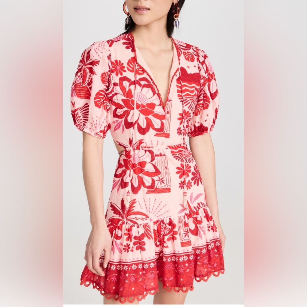 Farm Rio Tilles Mini Dress